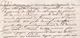 Delcampe - 1741 - Marque Postale De LILLE, Nord (4 X 13 Mm) Sur LAC Pliée De 2 Pages Vers Douay, Douai - 1701-1800: Vorläufer XVIII