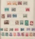 Lot Timbres Autriche ; Österreich ; Autria  Sur Feuille - Collections