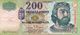 Hungary 200 FORINT 2001 F P-187a "free Shipping Via Regular Air Mail (buyer Risk)" - Hungría