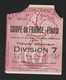 Sport Ticket Football  FRANCE  1954 FINALE  Nice BAT  Marseille  STADE DE COLOMBES   ( TTB TENUE ) + 900 - Toegangskaarten