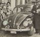 Photo VOLKSWAGEN Coccinelle 1955 Immatriculation En Belgique Automobile Voiture Car Wagen Auto - Cars