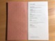 QATAR AIRWAYS BUSINESS CLASS MENU EURB-DOH/JC/LDMS/CY3-V1 - Menu Kaarten