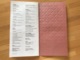 Delcampe - QATAR AIRWAYS BUSINESS CLASS WINE AND BEVERAGE LIST JPN JULY-19 - Menus