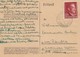 GG: 7.10.44 Postkarte Grodzisk Maz. Propagandaspruch - Besetzungen 1938-45