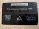 ST LUCIA    $ 20   CABLE & WIRELESS  STL-19A  19CSLA      JAZZ FESTIVAL 1995  Fine Used Card ** 2419** - Sainte Lucie