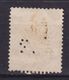 Belgium Perfin Perforé Lochung 'B.Triangle Or A.?' 1893 Mi. 56, 35c. Leopold II. Stamp ANVERS Cancel (2 Scans) - 1863-09