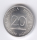 SLOVENIA 1993: 20 Stotinov, KM 8 - Slovenië