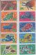 ISRAEL ZODIAC HOROSCOPE 12 MINT PHONE CARDS - Dierenriem