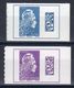 2018-19 / Les 2t De Carnets Marianne L'engagée / N° 1603A-20g Europe Bleu+L'international Violet-2 émissions  / NEUF.... - 2018-2023 Marianne L'Engagée