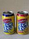 TURKEY.. LOT OF  OLD  CANS ... DRINK LIPTON    "ICE TEA"   PEACH AND LEMON ..330ml. 2004 - Cannettes