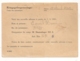 1942 CARTE DU STAMMLAGER XII A STALAG /  INFO SUR ADRESSE DU PRISONNIER DE GUERRE Limburg An Der Lahn / Diez. C617 - Cartas & Documentos