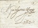 1679- Letter From Lisboa To Lille ( North Of France  - Rating 10 Patars - ...-1853 Prephilately