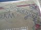 Südafrika Um 1930 ?! Telegram Goldener Umschlag Good News / Goeienuus An Das Parliament Capetown - Lettres & Documents