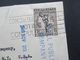 Australien 1949 Air Mail / Luftpost Nach New York Mit Blauem Ank. Stempel Dell Publishing Company Inc. - Cartas & Documentos