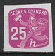 Czechoslovakia 1945. Scott #P31 (M) Newspaper Delivery Boy - Newspaper Stamps