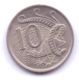 AUSTRALIA 1979: 10 Cents, KM 65 - 10 Cents