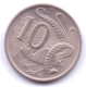 AUSTRALIA 1979: 10 Cents, KM 65 - 10 Cents