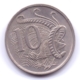 AUSTRALIA 1976: 10 Cents, KM 65 - 10 Cents