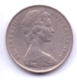 AUSTRALIA 1970: 10 Cents, KM 65 - 10 Cents