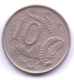 AUSTRALIA 1967: 10 Cents, KM 65 - 10 Cents