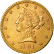 Monnaie, États-Unis, Coronet Head, $10, Eagle, 1901, Philadelphie, SUP+, Or - 10$ - Eagle - 1866-1907: Coronet Head