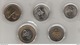SENEGAL  Set Of 5 Coins 25-50-100-200-500 F.CFA   ( West African States   )   2002-3 - Sénégal