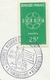 Lettre Europa 25F Vert Obl Congres Mvt Fédéraliste A427 - 1921-1960: Periodo Moderno