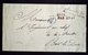 Juillet 1830 France Lettre Franchise Ministere Des Travaux Publics RARE AA19 - Civil Frank Covers