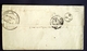 1827 France Lettre Taxe Avec Griffe Me DE L'INTERIEUR En Noir AA41 - Lettres Civiles En Franchise