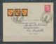 1947 Lettre Obl. Expo Philatélique CASTRE. Extra. C447 - Commemorative Postmarks