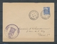 1947 Lettre Obl. Expo Philatélique De MAMERS. LUXE C454 - Commemorative Postmarks