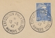 1947 Lettre Obl. Expo Philatélique De MAMERS. LUXE C454 - Bolli Commemorativi