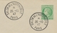 1947 Lettre Obl. Temporaire Salon De L'auto C484 - Commemorative Postmarks