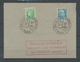 1948 Lettre Obl. Temp. Bourse Philat. PARIS C508 - Cachets Commémoratifs