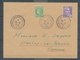 1948 Lettre Obl. 1ère Expo. Philatélique MARMANDE C514 - Commemorative Postmarks