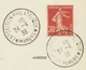 1938 Superbe CP 7ème Exposition Phil. De MAMERS C817 - Commemorative Postmarks