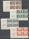 COLONIES AEF N°232 à 235  COIN DATES NON DENTELES NEUF Luxe ** H2195 - Unused Stamps