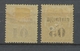 Colonies Françaises MARTINIQUE N°3 Et 4 N* Cote 48€ N2503 - Unused Stamps