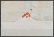 1845 Lettre CAD Rouge DELLE C 15 Rouge Au Lieu De Bern à Paris Superbe P2779 - Andere-Europa