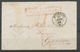 1868 Lettre D.E.P. LIMIT. Double Cadre Rouge + C15 Mulhouse Pour Genève TB P2780 - Andere-Europa