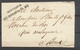 1817 Lettre En Franchise Marque INTENDANCE DES DOMAINES DU ROI SUPERBE P3897 - Frankobriefe
