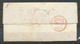 1829 Lettre Taxée 18d Pontet + IT Rge Puis à Détaxer + Marque De Vérif. P5190 - Civil Frank Covers