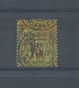 Colonie Guadeloupe N°8b 15 Sur 20c Brique Surcharge Décalée Type I. Obl. R245 - Unused Stamps