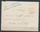 1858 Franchise Griffe Bl. Service De L'empereur (Maison De L'impératice) X1036 - Lettere In Franchigia Civile