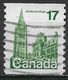 Canada 1979. Scott #800 (U) Parliament Ottawa ** Complete Issue - Rollo De Sellos