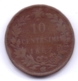 ITALIA 1867 OM: 10 Centesimi, KM 11 - 1861-1878 : Vittoro Emanuele II