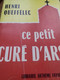 Ce Petit Curé D'ars HENRI QUEFFELEC Fayard 1959 - Autographed