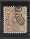 Finlande N°15a 10p Brun Dentelé 11. P426 - Sonstige - Europa