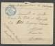 MORONDAVA/MADAGASCAR Càd Bleu 1901, Franchise Du Chef De Poste, SUP X1160 - Armeestempel (vor 1900)