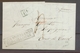 1830 Lettre Marque Pays D'Outremer/Par Collioure Encadré Et Sans Le CàD X1287 - Marques D'entrées
